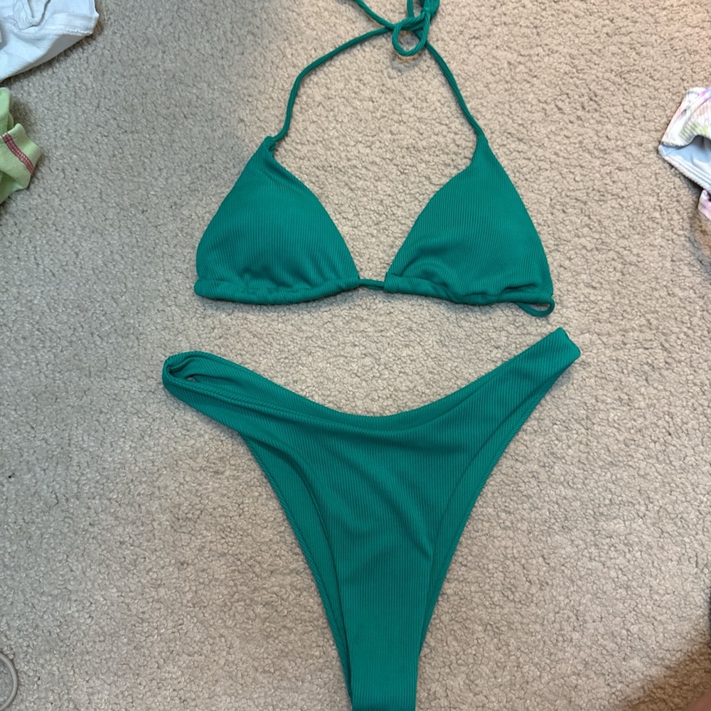 Emerald Green Bikini Set